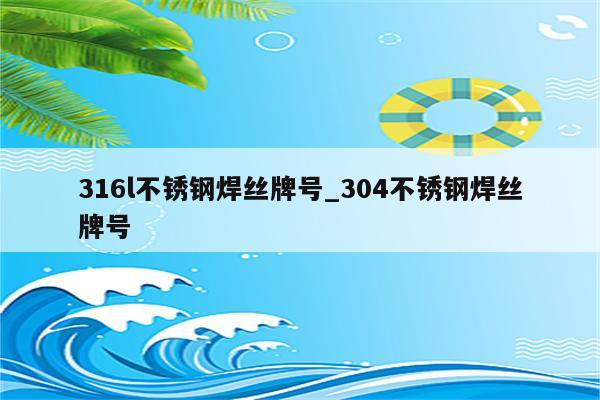 316l不锈钢焊丝牌号_304不锈钢焊丝牌号