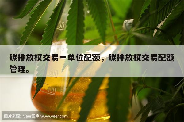 碳排放权交易一单位配额，碳排放权交易配额管理。