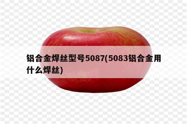 铝合金焊丝型号5087(5083铝合金用什么焊丝)