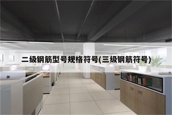 二级钢筋型号规格符号(三级钢筋符号)