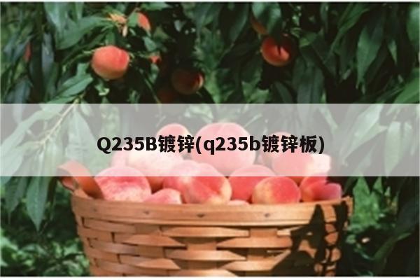 Q235B镀锌(q235b镀锌板)