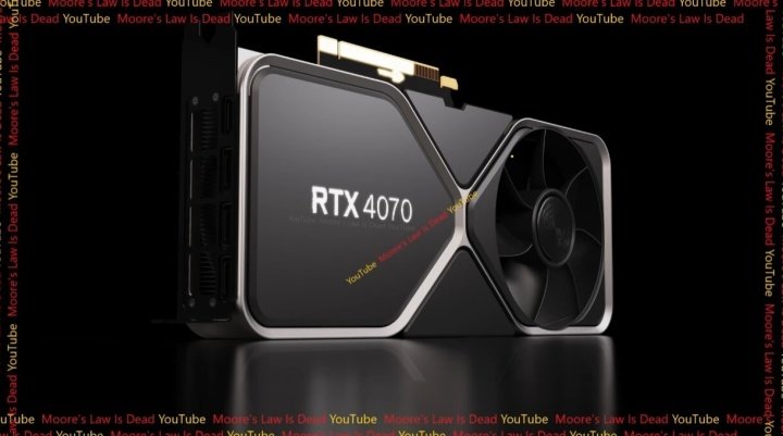 RTX4070公版渲染图曝光规格低于RTX408012GB