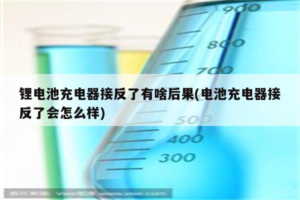 锂电池充电器接反了有啥后果(电池充电器接反了会怎么样)