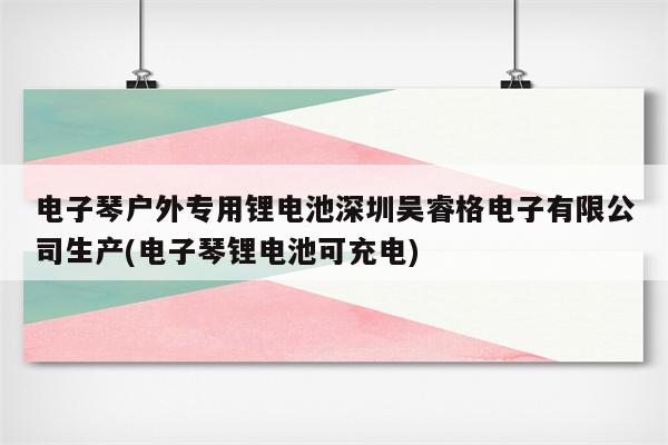 电子琴户外专用锂电池深圳吴睿格电子有限公司生产(电子琴锂电池可充电)