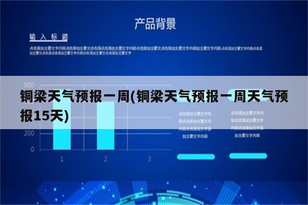 铜梁天气预报一周(铜梁天气预报一周天气预报15天)