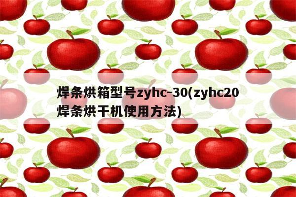 焊条烘箱型号zyhc-30(zyhc20焊条烘干机使用方法)