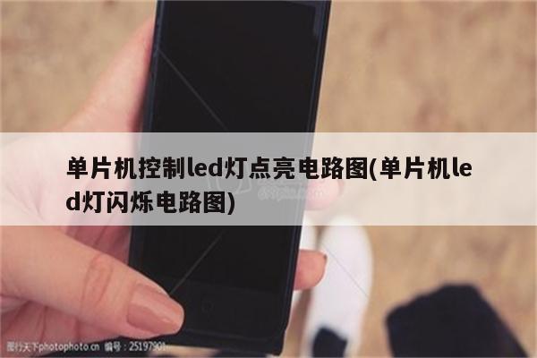 单片机控制led灯点亮电路图(单片机led灯闪烁电路图)