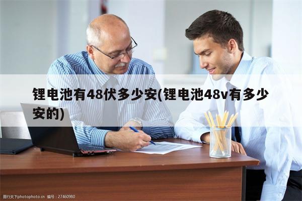 锂电池有48伏多少安(锂电池48v有多少安的)