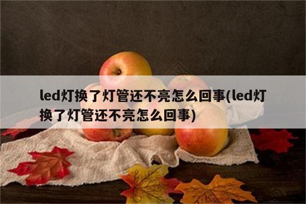 led灯换了灯管还不亮怎么回事(led灯换了灯管还不亮怎么回事)