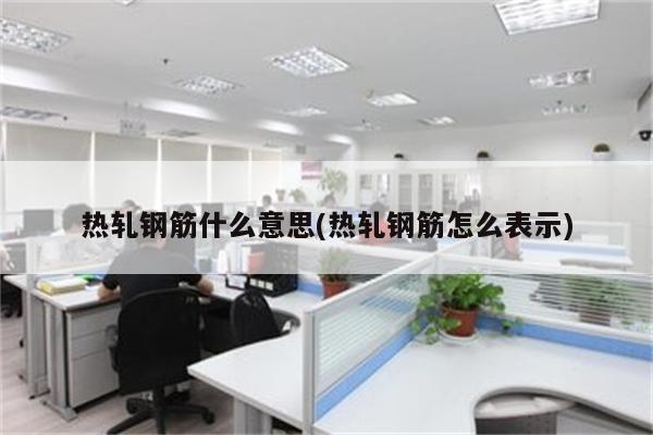 热轧钢筋什么意思(热轧钢筋怎么表示)