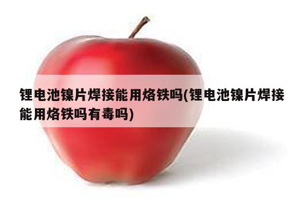 锂电池镍片焊接能用烙铁吗(锂电池镍片焊接能用烙铁吗有毒吗)