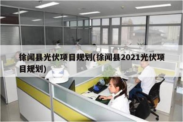 徐闻县光伏项目规划(徐闻县2021光伏项目规划)