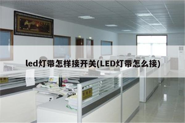 led灯带怎样接开关(LED灯带怎么接)