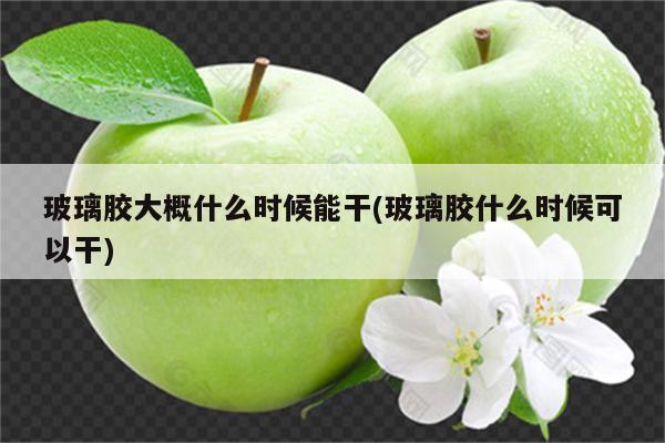 玻璃胶大概什么时候能干(玻璃胶什么时候可以干)