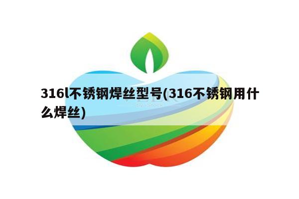 316l不锈钢焊丝型号(316不锈钢用什么焊丝)