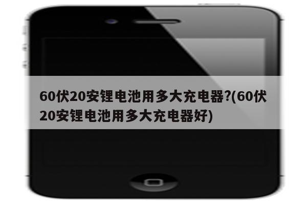 60伏20安锂电池用多大充电器?(60伏20安锂电池用多大充电器好)