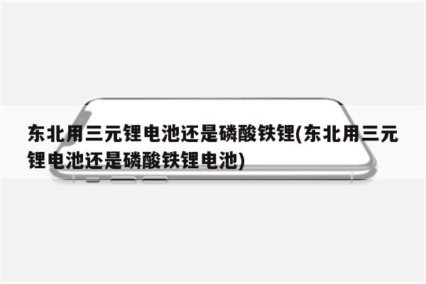 东北用三元锂电池还是磷酸铁锂(东北用三元锂电池还是磷酸铁锂电池)