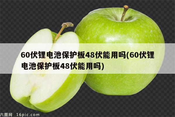 60伏锂电池保护板48伏能用吗(60伏锂电池保护板48伏能用吗)