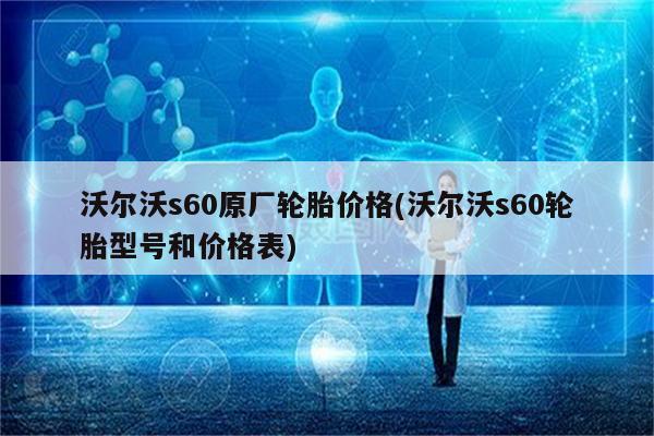 沃尔沃s60原厂轮胎价格(沃尔沃s60轮胎型号和价格表)