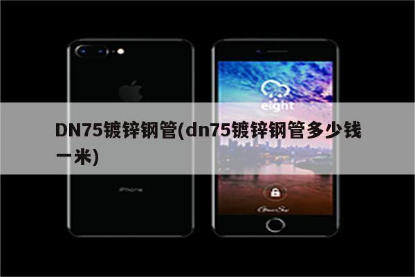 DN75镀锌钢管(dn75镀锌钢管多少钱一米)