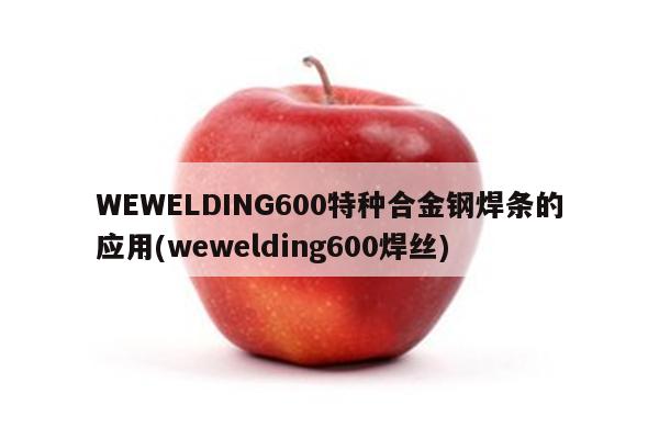 WEWELDING600特种合金钢焊条的应用(wewelding600焊丝)