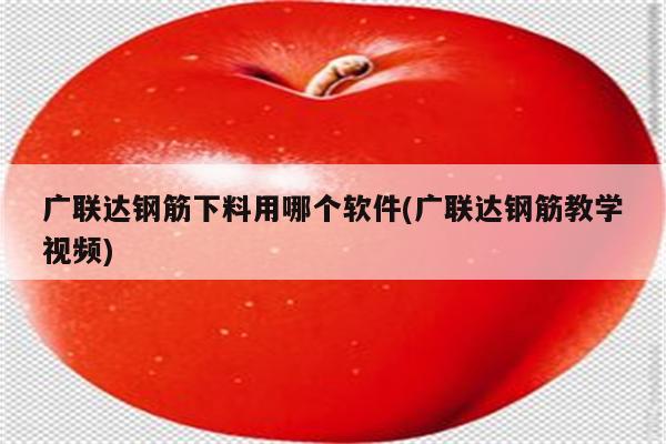 广联达钢筋下料用哪个软件(广联达钢筋教学视频)