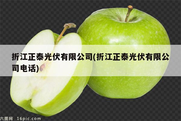 折江正泰光伏有限公司(折江正泰光伏有限公司电话)